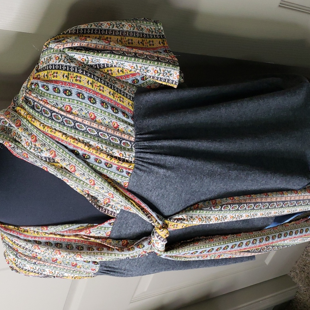 Tiny Anthropologie Multicolor Patterned Women's S… - image 3